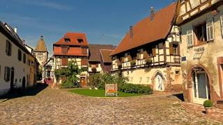 BERGHEIM  Alsace  VILLES ET VILLAGES DE FRANCE [upl. by Lasley]