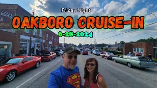 Car Show  Oakboro CruiseIn  Complete Walkthrough  B amp K Carnival  June 2024 [upl. by Ahsiekat]