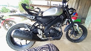 Daily vlog  bocil modifikasi YAMAHA XSR 155 auto Tampan [upl. by Lyrahs705]