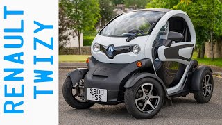 Renault Twizy Goes for a Drive [upl. by Llerrit174]