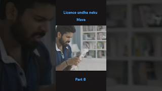 Licence untey comment cheyii mava ley kuntey no ani cheyii mava telugu moviescenes prabhas [upl. by Danuloff]