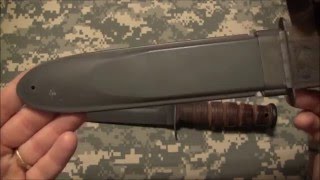 Kabar Mark 2 USN finally MineReal WW2 History [upl. by Boykins]