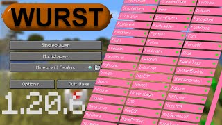 DOWNLOAD WURST Hacked Client  1206  Minecraft Java Edition [upl. by Brink]