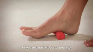 Carnation Footcare Pediroller  Relief For Heel and Arch Pain [upl. by Nivri]