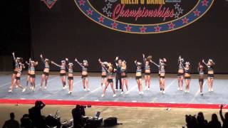 Double Down Elektra Day 2 at The State Cheer amp Dance Championship 2012 Daytona Beach [upl. by Gretel]