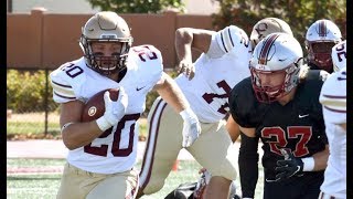 Cobber Football  Highlights vs Hamline  Sept 28 2019 [upl. by Ellenig857]