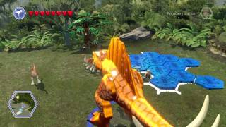 Lego Jurassic World Complete Walkthrough 19 Under Attack 4K [upl. by Gluck]