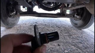 Allison 2500 RDS Transmission Output Speed Sensor Replacement Peterbilt 337 [upl. by Zak]