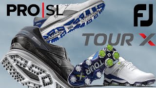 Golf Spotlight 2020  FootJoy Pro SL and Tour X [upl. by Aiuhsoj]