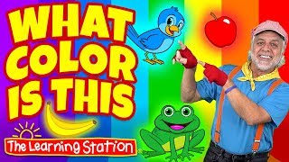 What Color is This 🐰 Color Song for Kids 🎈 Kids Phonics Songs 🐻 Kids Songs The Learning Station [upl. by Fornof]