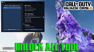 Black Ops 6 Unlock All Tool UNLOCK EVERYTHING IN TE GAME [upl. by Godewyn]