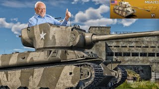 THE GIANT TANK  M6A2E1 WAR THUNDER MOBILE [upl. by Anerev]