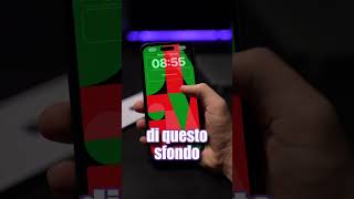 lo SFONDO per iPHONE più FIGO😍 [upl. by Okikuy]