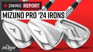 2024 MIZUNO PRO IRONS  241 243 245 IRONS  THE SWING REPORT [upl. by Salohcim]