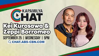 Zeppi Borromeo and Kei Kurosawa  Kapamilya Chat [upl. by Rebak]