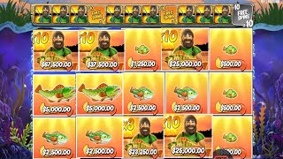 BIG BASS HOLD AND SPINNER BUY FREE SPINS EPIC WIN 10X MULTIPLIER 4 FISHERMEN BONUS BUY ONLINE SLOT [upl. by Allimaj412]