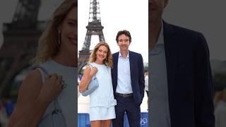 Natalia vodianova and antoine arnault Paris Olymic games 2024 natalia [upl. by Bible]