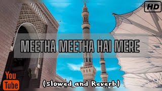 Meetha Meetha Hai Mere Muhammad Ka Naam  Slowed amp Reverb  Striver Muslim [upl. by Llennod]