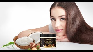 Magical Treatment Argan Oil amp Coconut Oil Hair Mask  LAVDIK [upl. by Xavler]