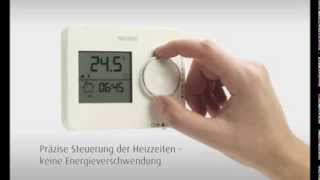 Fußbodenheizung Thermostat Tempo  Erste Schritte und Einstellungen [upl. by Hgielak17]