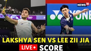 Paris Olympics LIVE  Lakshya Sen Match LIVE Scoreboard  Lakshya Sen Olympics 2024 LIVE  N18G [upl. by Aihsened]