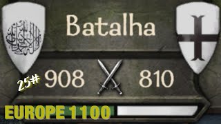 25 BATTLE VS SALADINO LORDS 810 X 908 MOUNTampBLADE 2 EUROPE 1100 PT BR GAME PLAY [upl. by Marigolde]