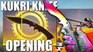 I OPENED A KUKRI KNIFE x100 KILOWATT CASE UNBOXING  TDMHeyzeus [upl. by Anaiuq791]