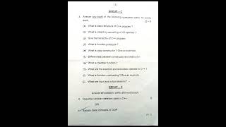 3 2nd Semester Computer Science Previous Year Question Paper Core3DDAuto College Keonjhar [upl. by Hairim]