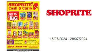 Shoprite specials ZA  15072024  28072024 [upl. by Yggep]