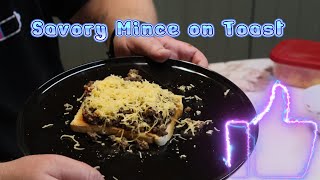 Savory Mince On Toast South African Style Recipe [upl. by Yahsed]