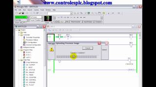 Cargar un programa de PLC a nuestra PC Upload [upl. by Honebein]