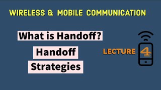 What is handoff Handoff Strategies [upl. by Amil]