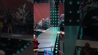 Catriona Gray  Slowmo Walk Audience View  Miss Universe 2018 [upl. by Nauqel]