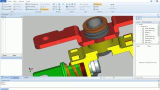 Measuring distance edge and area in 3D model [upl. by Norry]