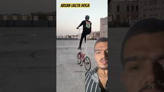 Dekhne me assan lagta hoga hna cycle rider cycleride stunt cyclestuntcycle hard talent [upl. by Sualk]