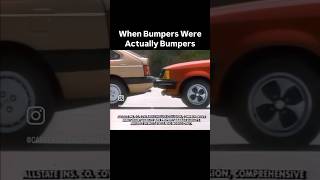 When Car Bumpers Were Actually Bumpers [upl. by Sawyer]