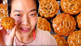 June Shows How To Make Traditional Mooncakes For MidAutumn Festival At Home  Delish [upl. by Derte413]