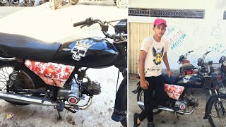 All modified video cd 70 bike ki [upl. by Egidio]