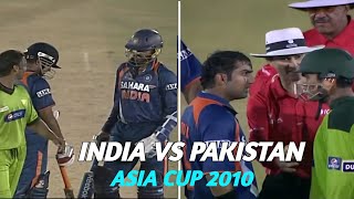 India vs Pakistan highlights Asia Cup 2010 Full Highlights match  IND VS PAK [upl. by Yddor876]