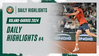 Daily Highlights 4  RolandGarros 2024 [upl. by Nylzaj]