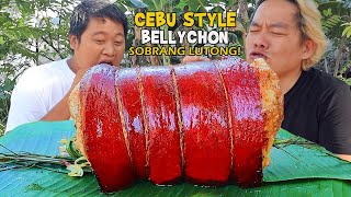 LECHON BELLY ROLL CEBU STYLE HD  BACKYARD COOKING [upl. by Nylessoj]