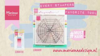 Meet the Stamp Master  Marianne Designs ultimate stamping tool  Cardmaking [upl. by Philana555]