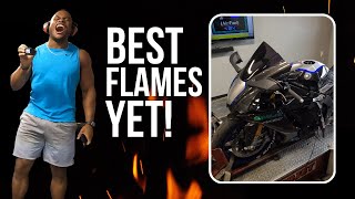 Fast Lane D Comes To Get The Ultimate Flame Tune for His Yamaha R1M [upl. by Amimej]