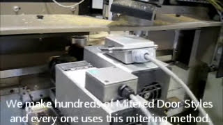 Manufacturing Mitered Cabinet Doors  How Theyre Made [upl. by Gallagher]