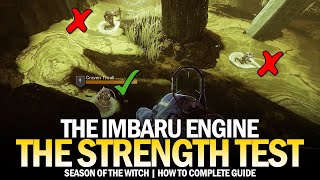 The Imbaru Engine  How to Complete The Strength Test Guide Week 6 Destiny 2 [upl. by Downs]