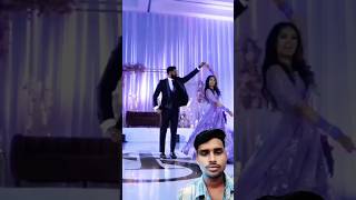 Couple danceWedding vibesEngagementShadi dancebrideweddingshortsytshortsviraltrending [upl. by Yelrebmik]