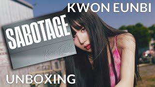 KWON EUNBI  권은비   SABOTAGE UNBOXING  2ND SINGLE ALBUM 2024 KWONEUNBI [upl. by Gaile591]