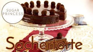 Super saftige Sachertorte ganz einfach selber backen  Grundrezept  Sugarprincess [upl. by Dela]