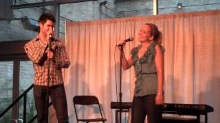 Adam Zelasko and Becky Gulsvig  Dont Stop Believin [upl. by Nirrak]