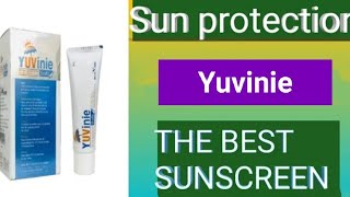 yuvinie sunscreen lotionyuvinie yuvinie sunscreen aqua gel [upl. by Montfort]